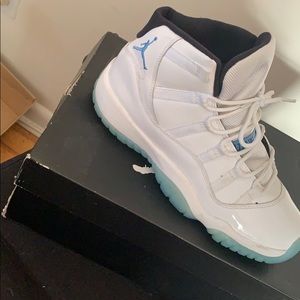 Jordan 11s Soft Blue & White